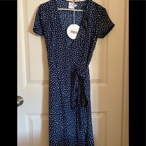 Princess Polly wrap midi dress